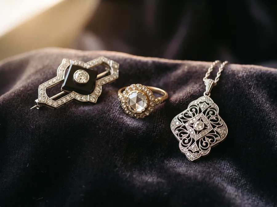Vintage and Antique Jewelry: Eras and Signatures